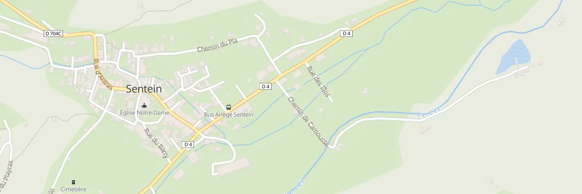 Plan du 5488 Camous à Sentein