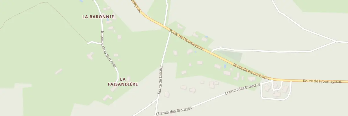 Plan du 23C La Baronnie Est à Audrix