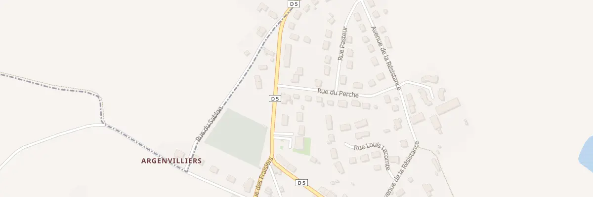 Plan du 2 Rue du Perche à Beaumont-les-Autels