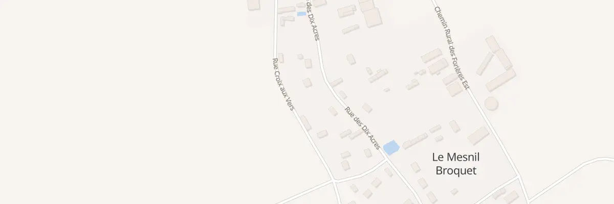 Plan du 6 Rue des Dix Acres à Saint-Aubin-d’Écrosville