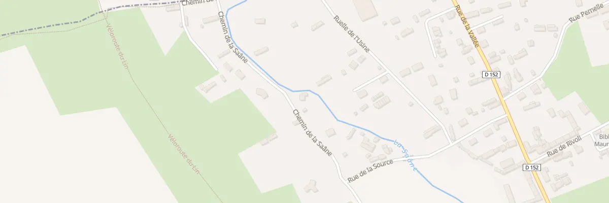 Plan du 6B Che de la Saane à Gueures