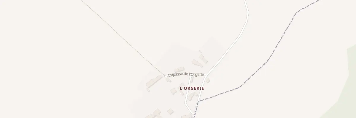 Plan du 138 Imp de l’Orgerie à Mazangé
