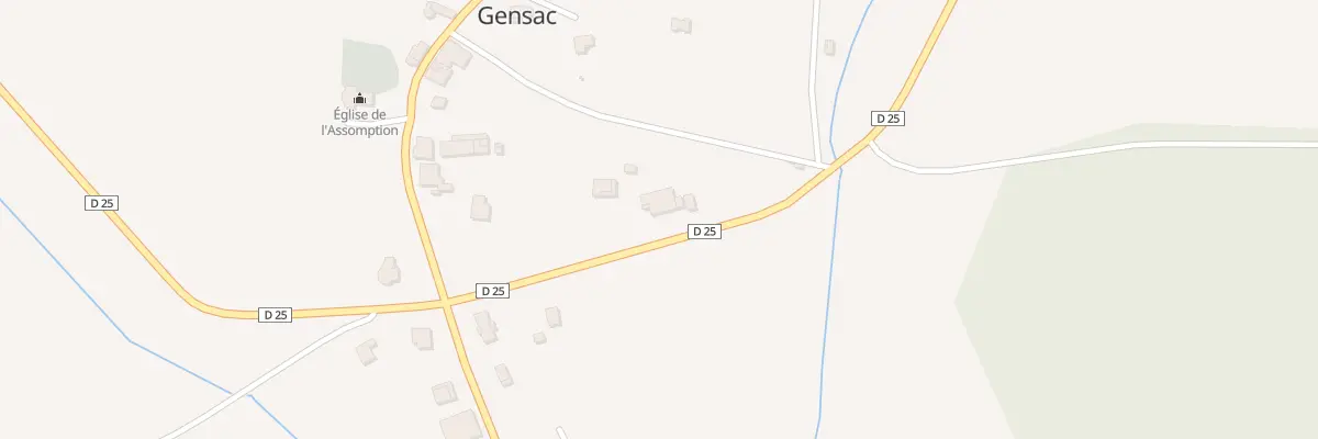 Plan du 5049 Gensac-Est à Gensac