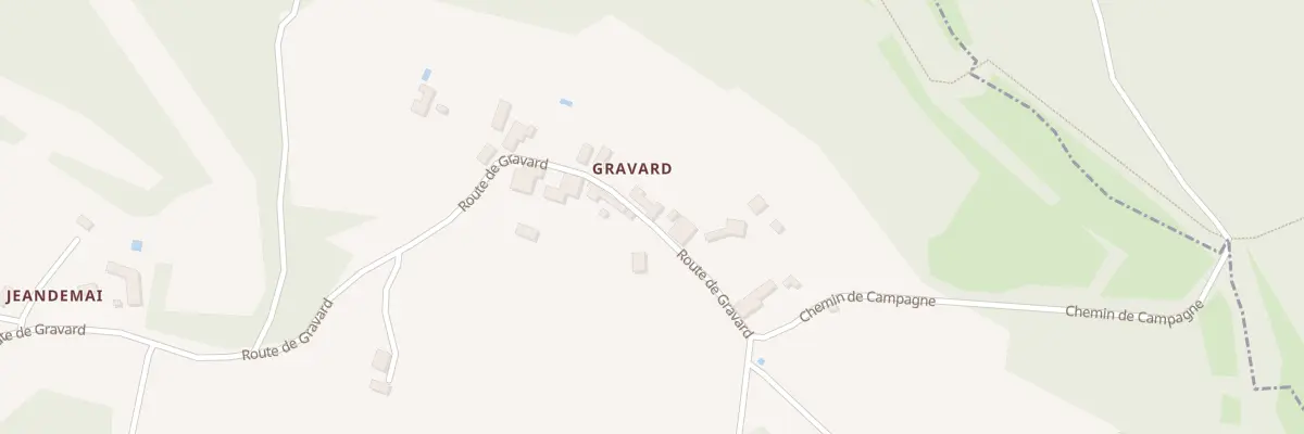 Plan du 30 Gravard à Audrix