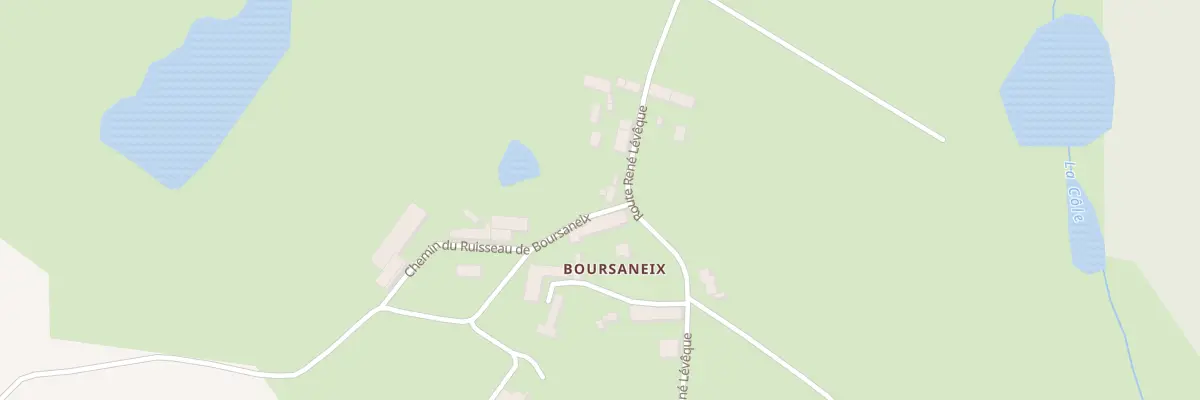 Plan du 168 Boursaneix à Firbeix