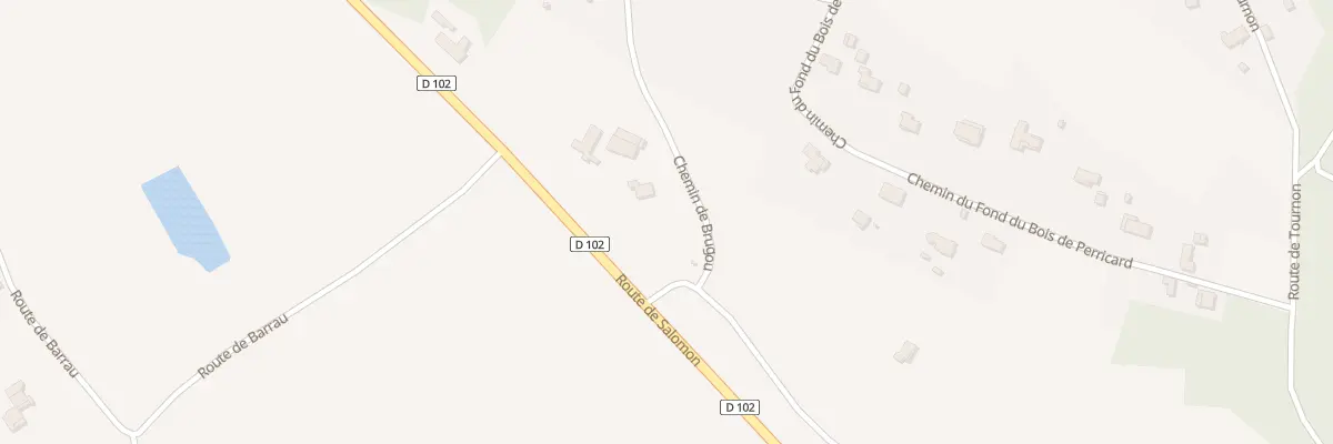 Plan du 700 Che de Brugou à Montayral