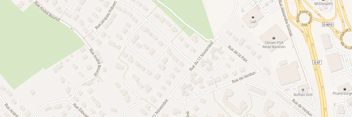 Plan du 42 Rue Paul Verlaine à Barentin