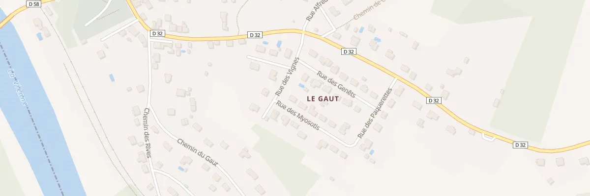 Plan du 3 Rue des Vignes à Saint-Brice-sur-Vienne