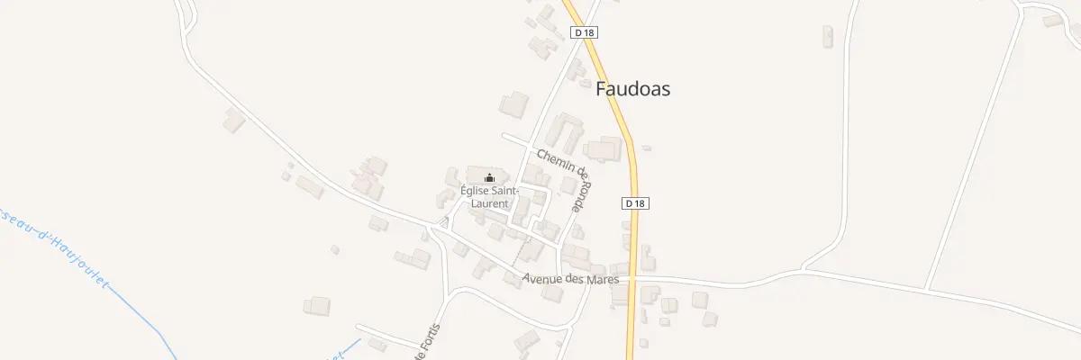 Plan du 5070 Village de Faudoas à Faudoas