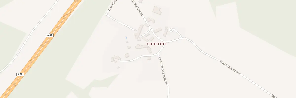 Plan du 56 La Chosedie à Limeyrat