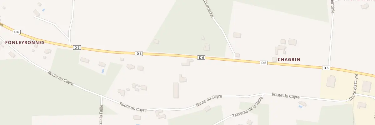 Plan du 1045 Rte d’Aquitaine à Rouffignac-Saint-Cernin-de-Reilhac