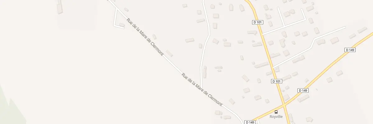 Plan du 5021 Le Bourg à Royville