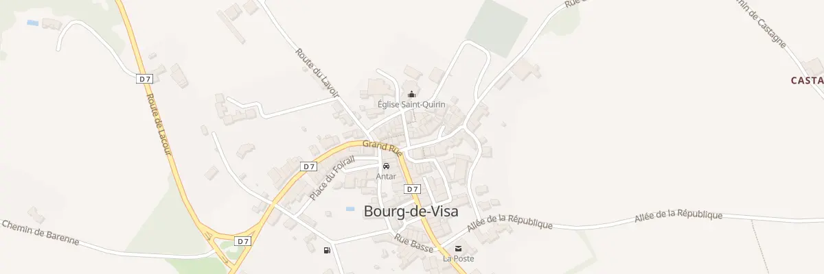 Plan du 5040 Pl des Ormeaux à Bourg-de-Visa