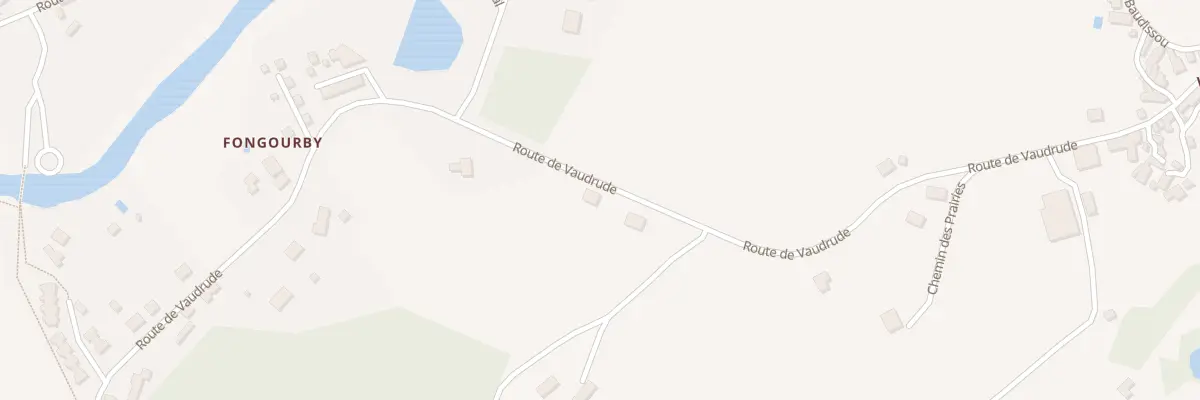 Plan du 934 Rte de Vaudrude à Corgnac-sur-l’Isle