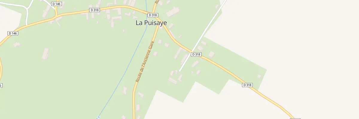 Plan du 4 Rte de la Verrerie à La Puisaye