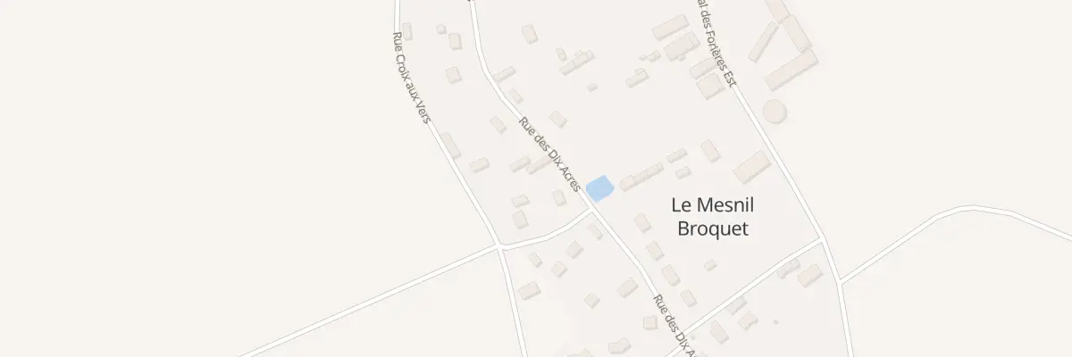 Plan du 12 Rue des Dix Acres à Saint-Aubin-d’Écrosville