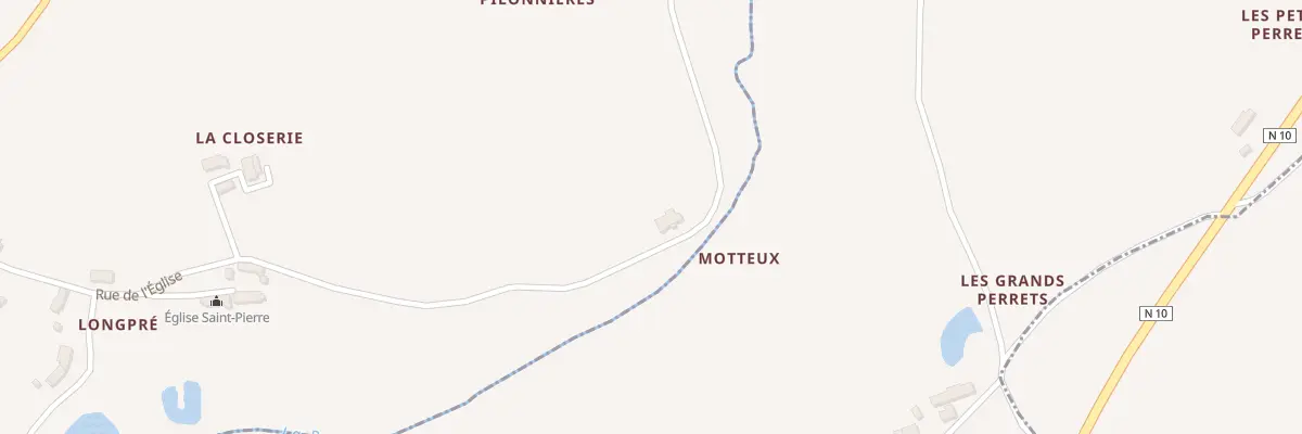 Plan du 1 Les Pilonnieres à Saint-Amand-Longpré