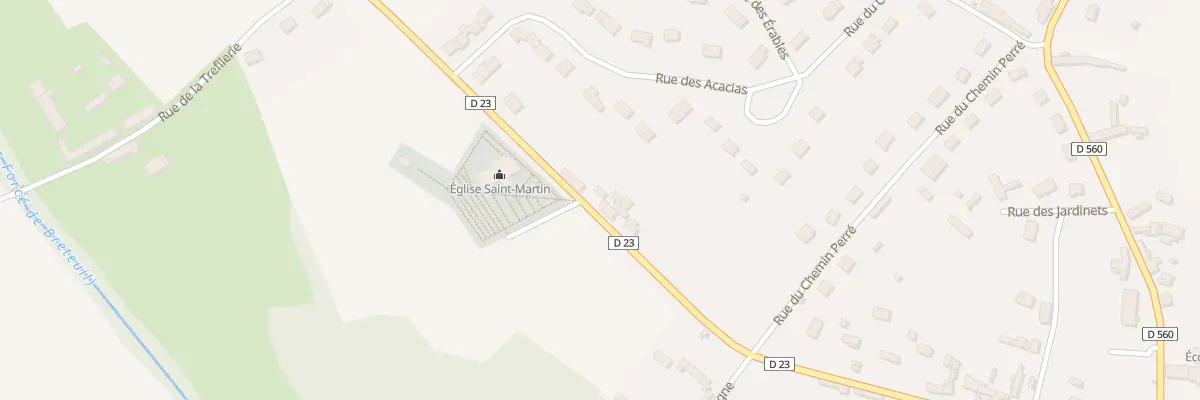 Plan du 47 Rue de Breteuil - Conde à Mesnils-sur-Iton