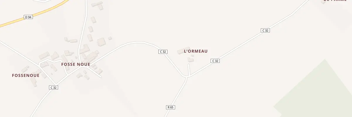 Plan du 190A L’Ormeau à Chambourg-sur-Indre