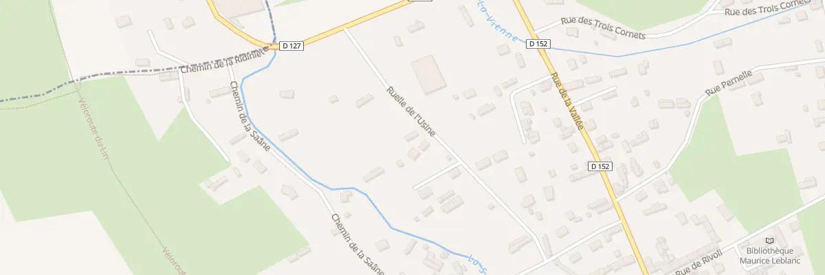Plan du 23B Rle de l’Usine à Gueures