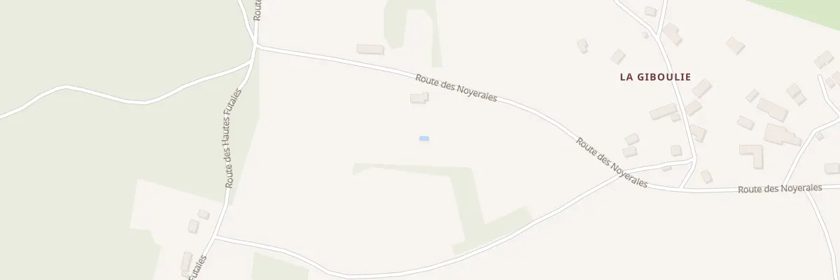 Plan du 1249 Rte des Noyeraies à Coulaures
