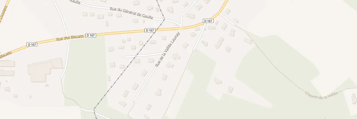 Plan du 6 Rue de la Vallée Launay à Saint-Élier