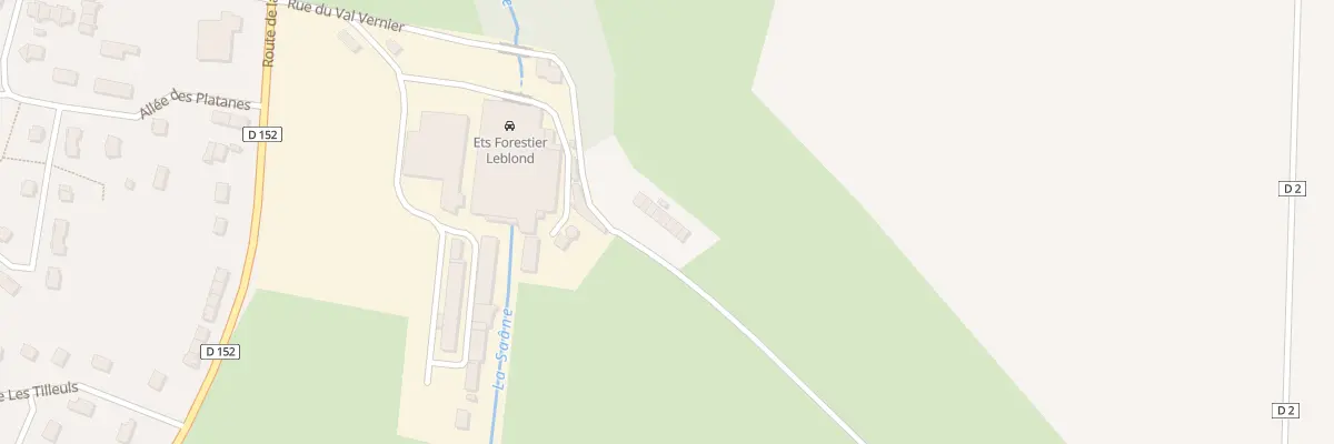 Plan du 9 Rue du Val Vernier à Brachy