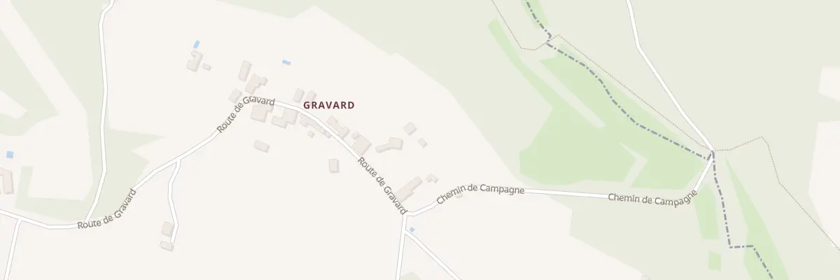 Plan du 18A Gravard à Audrix
