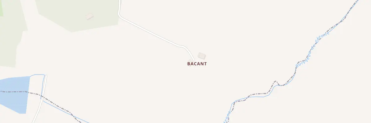 Plan du 5025 Bacant à Gensac