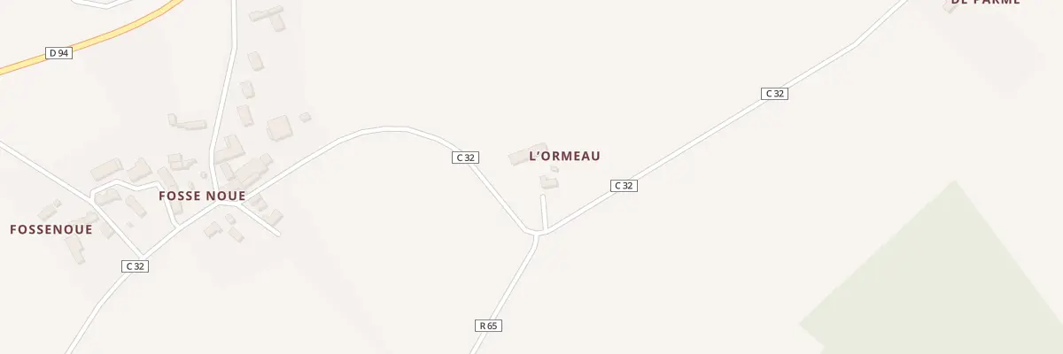 Plan du 190 L’Ormeau à Chambourg-sur-Indre