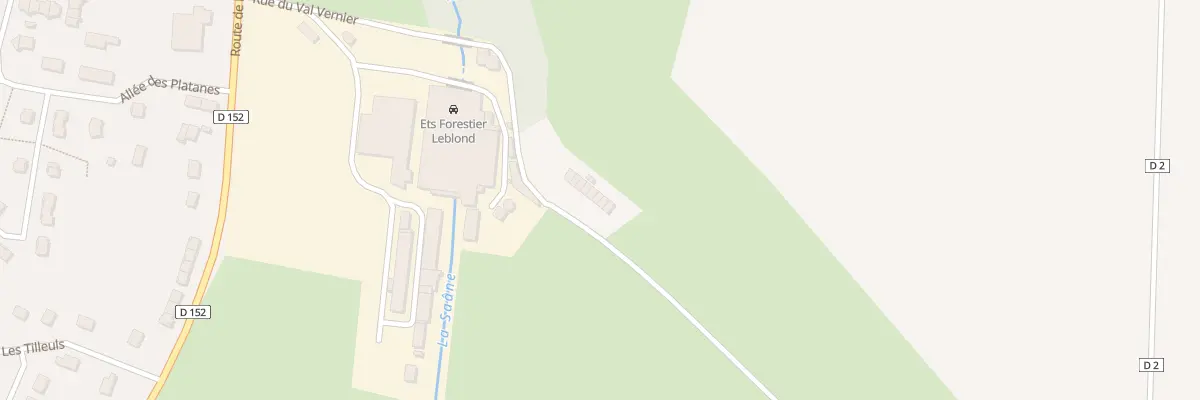 Plan du 11 Rue du Val Vernier à Brachy