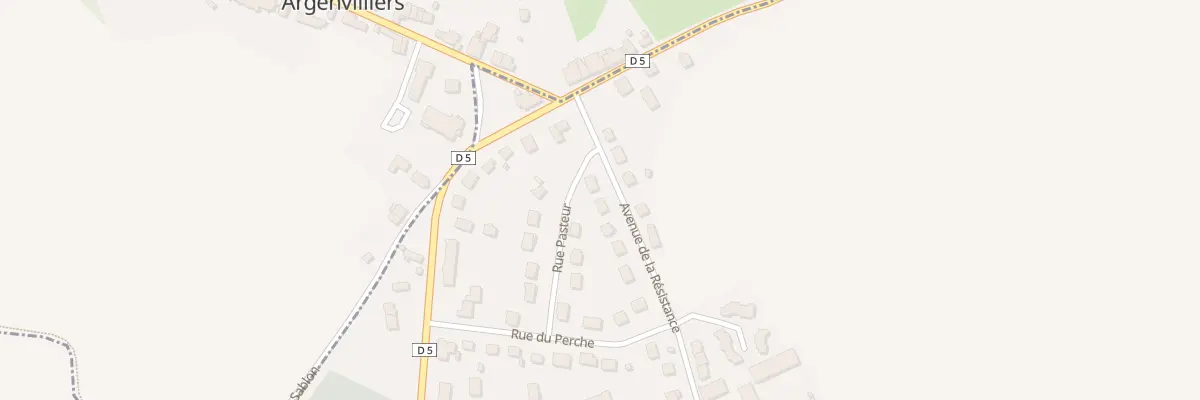 Plan du 19 Av de la Resistance à Beaumont-les-Autels