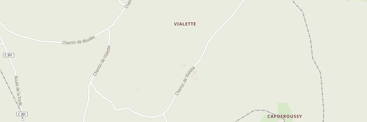 Plan du 42C Vialette à Savignac-de-Miremont