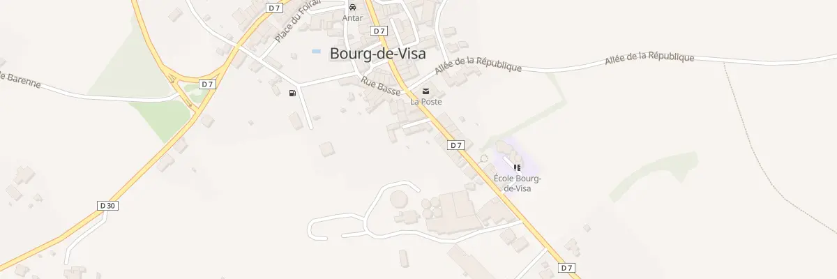 Plan du 3 Imp des Hirondelles à Bourg-de-Visa