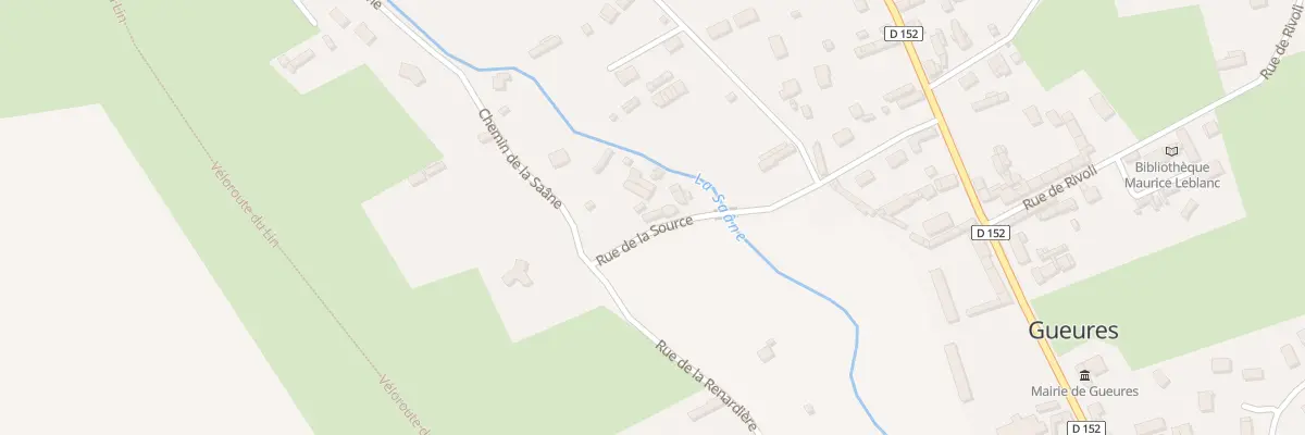 Plan du 10 Rue de la Source à Gueures