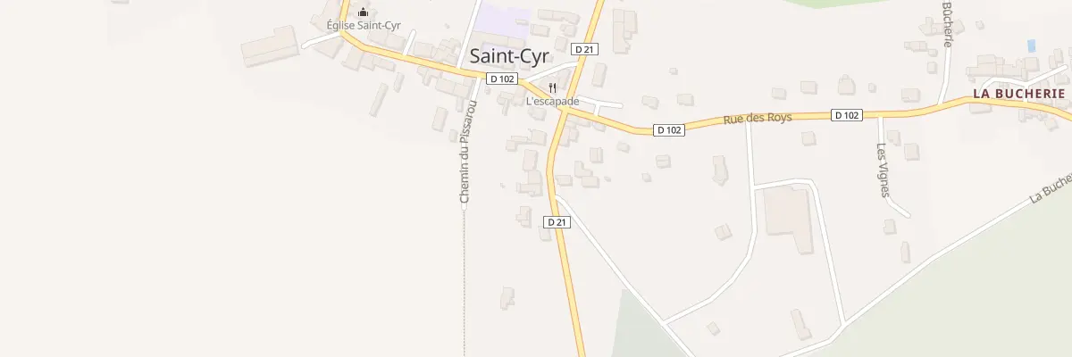Plan du 6 Rue des Scieurs de Long à Saint-Cyr