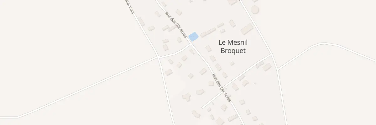 Plan du 1 Che des Champs à Saint-Aubin-d’Écrosville