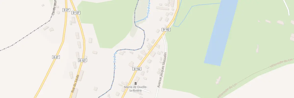 Plan du 426 Rue du Général de Gaulle à Ouville-la-Rivière