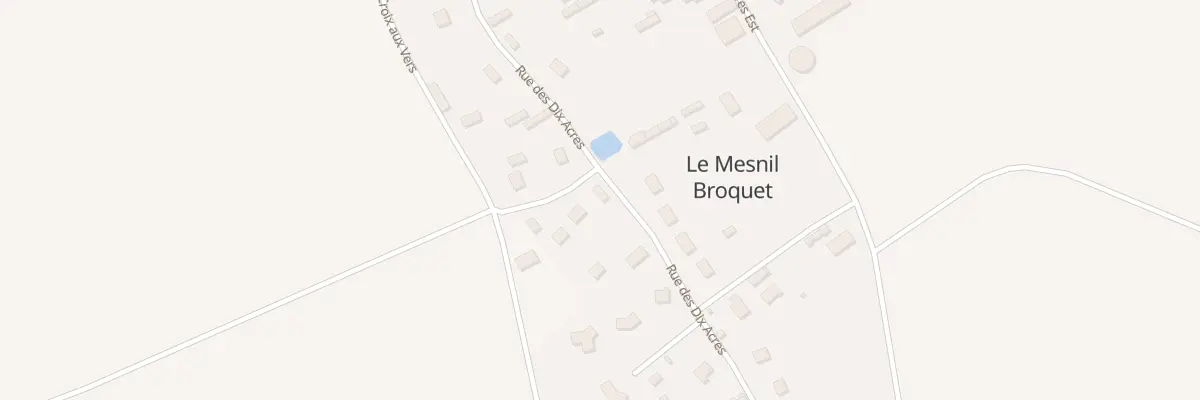 Plan du 14 Rue des Dix Acres à Saint-Aubin-d’Écrosville