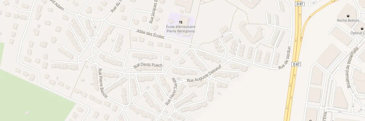 Plan du 1 Rue Guilloux à Barentin