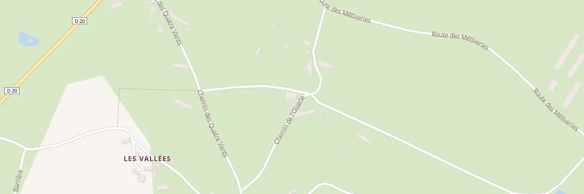 Plan du 3 Che de l’Oiserie à Manou