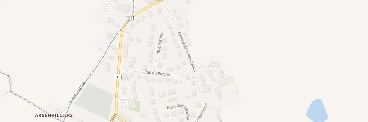 Plan du 11 Av de la Resistance à Beaumont-les-Autels