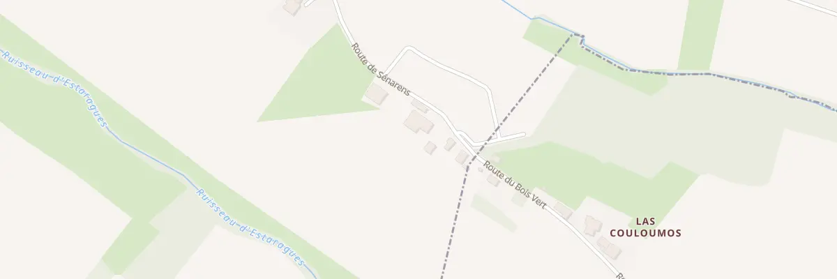 Plan du 2722 Rte de Sénarens à Cazac