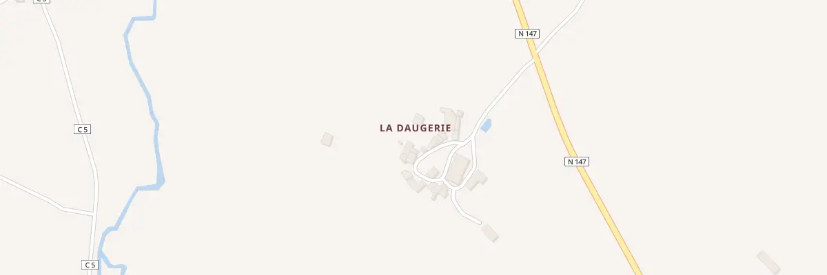 Plan du 5209 La Daugerie à Saint-Bonnet-de-Bellac