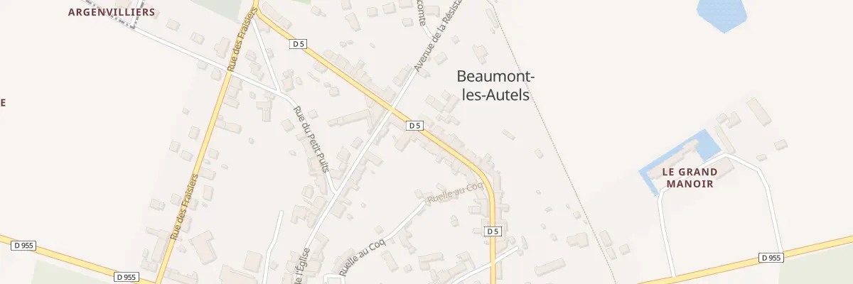 Plan du 17 Rue Emmeline à Beaumont-les-Autels