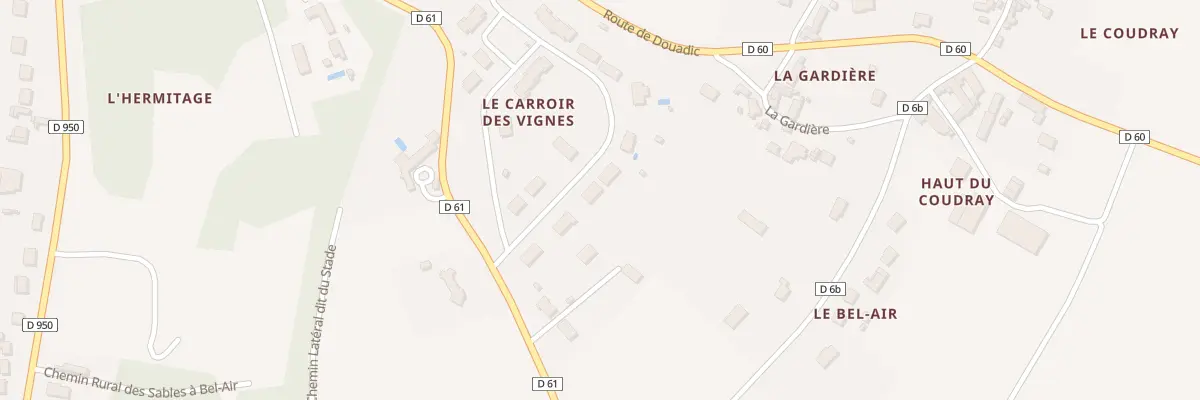 Plan du 22 Carroir des Vignes à Tournon-Saint-Martin