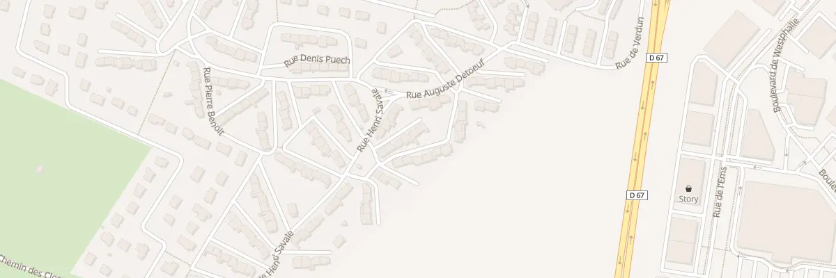 Plan du 4 Rue Marcel Gromaire à Barentin