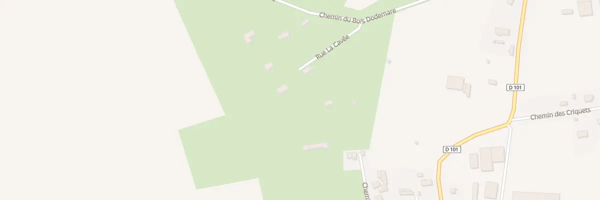 Plan du 121 Rue de la Cavee à Saint-Ouen-le-Mauger