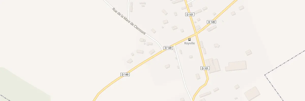 Plan du 5004 Rue du Stade à Royville