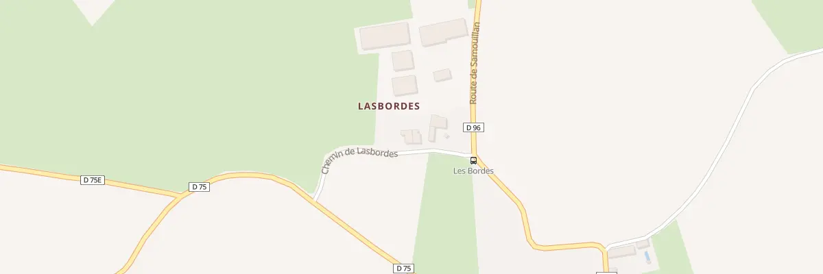 Plan du 4A Lasbordes à Terrebasse